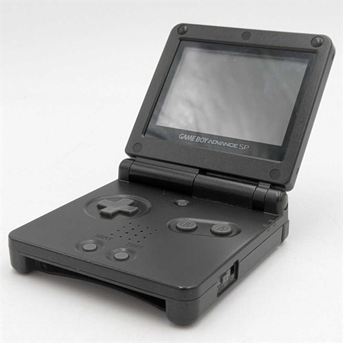 Gameboy Advance SP - Model AGS-001 - Onyx - Console - SNR XEH13786916 (B Grade) (Used)